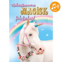 Dubbla kort med ljudeffekt, Magisk