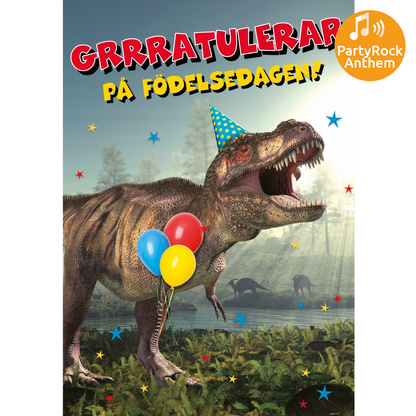 Dubbla kort med ljudeffekt, Grrratulerar