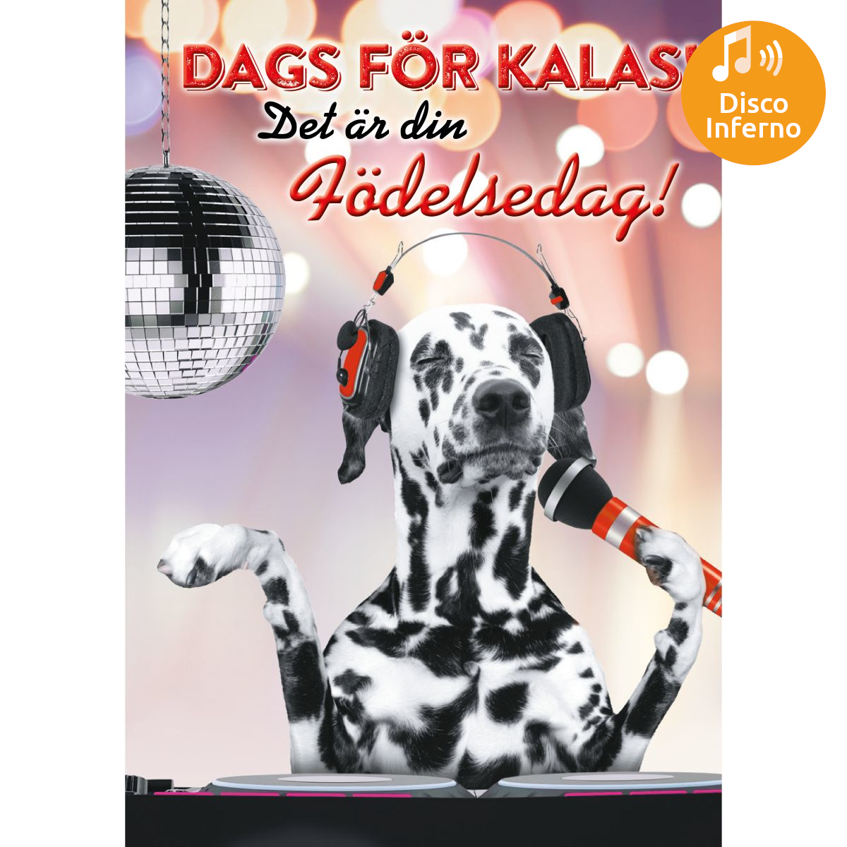 Dubbla kort med ljudeffekt, Kalas