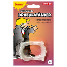 Draculatänder självlysande