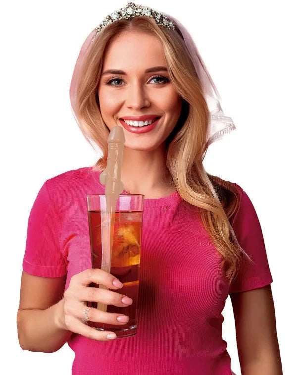 Sugrör, penis 28 cm