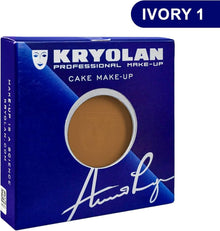 Cake make-up, ivory