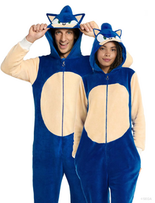 Opposuits onesies, Sonic the Hedgehog XXL