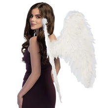 Änglavingar, vit 87x72 cm