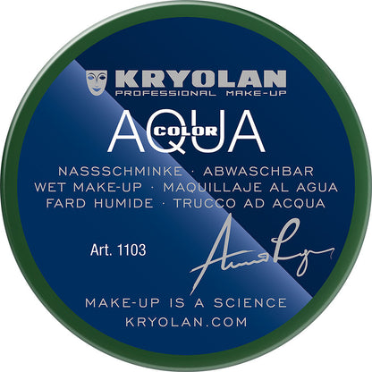 Kryolan Aquacolor, 512 grön