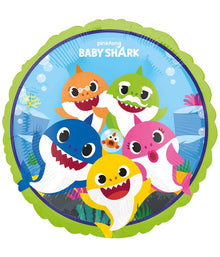 Folieballong, Baby Shark 43 cm