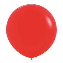 Ballong, jumbo röd 90 cm 1 st