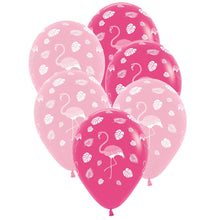 Ballonger, flamingo 6 st