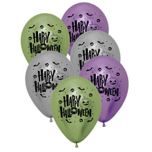 Ballonger, happy halloween reflex 6 st