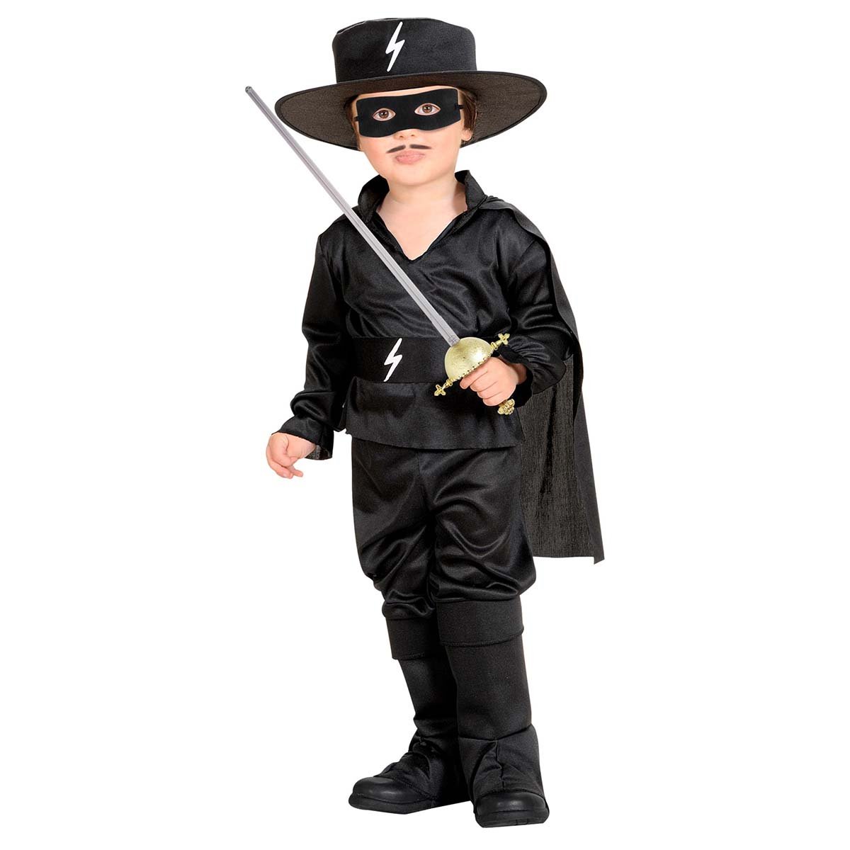 Barndräkt, den maskerade banditen 98 cm / 1-2 år