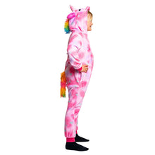 Barndräkt, enhörning rosa 110/116 cl