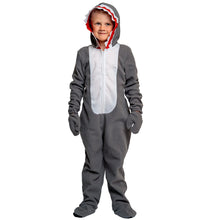 Barndräkt, haj 110/116 cl