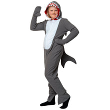 Barndräkt, haj 134/140 cl