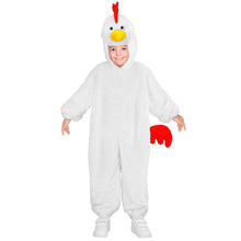 Barndräkt, kyckling vit 104 cm / 2-3 år