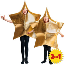 Barndräkt, stjärna guld