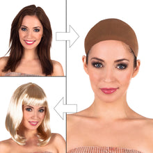 Perukstrumpa, beige 1 st