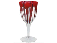 Vinglas i plast, blod 19 cm