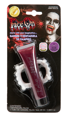 Fake blood/teeth, 26 ml