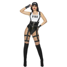 Bodysuit, Fever FBI svart XS