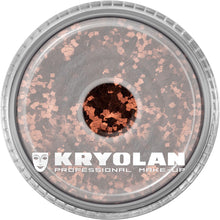 Kroppsglitter, Kryolan bronsfärgad
