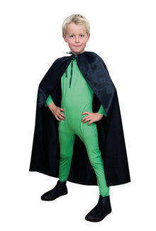 Barnmantel, svart 90 cm