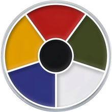 Kryolan Cream Color Circle, multi 6 färger 30 g