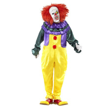 Dräkt, läskig clown L