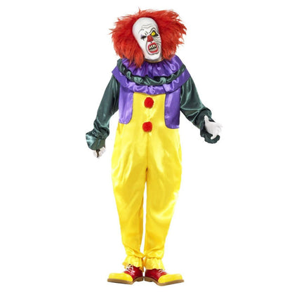 Dräkt läskig clown