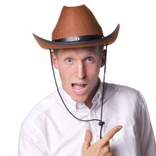 Cowboyhatt, vuxen brun