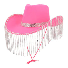 Cowboyhatt, showgirl rosa