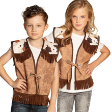 Cowboyväst barn, vilda västern 4-6 år