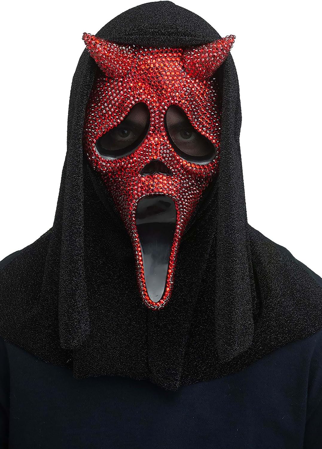 Scream mask, devil bling