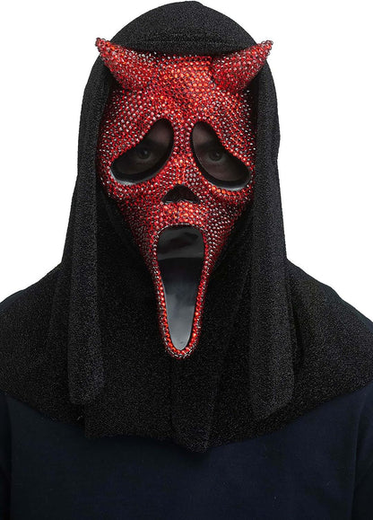 Scream mask, devil bling