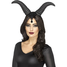 Diadem, demonic queen horns black