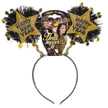 Diadem, guld happy new year