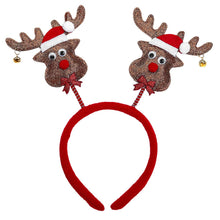 Juldiadem, renar glitter