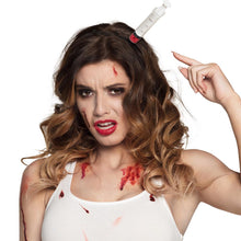 Diadem, spruta i huvudet