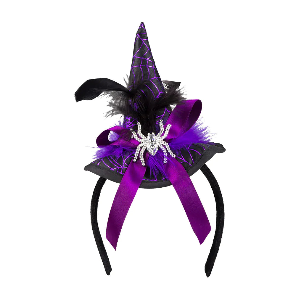 Diadem, häxhatt med spindel