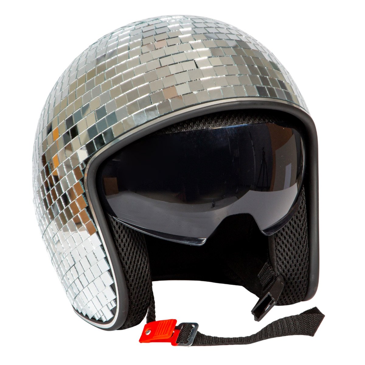 Discohjälm, silver