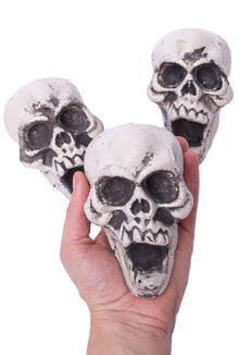 Dödskallar, 3 st i nät