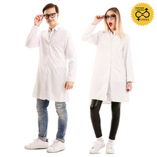 Doktorsrock, vit L/XL