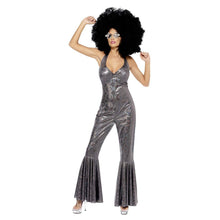 Dräkt, disco diva silver S