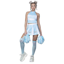 Cheerleaderklänning, Fever angel ljusblå S