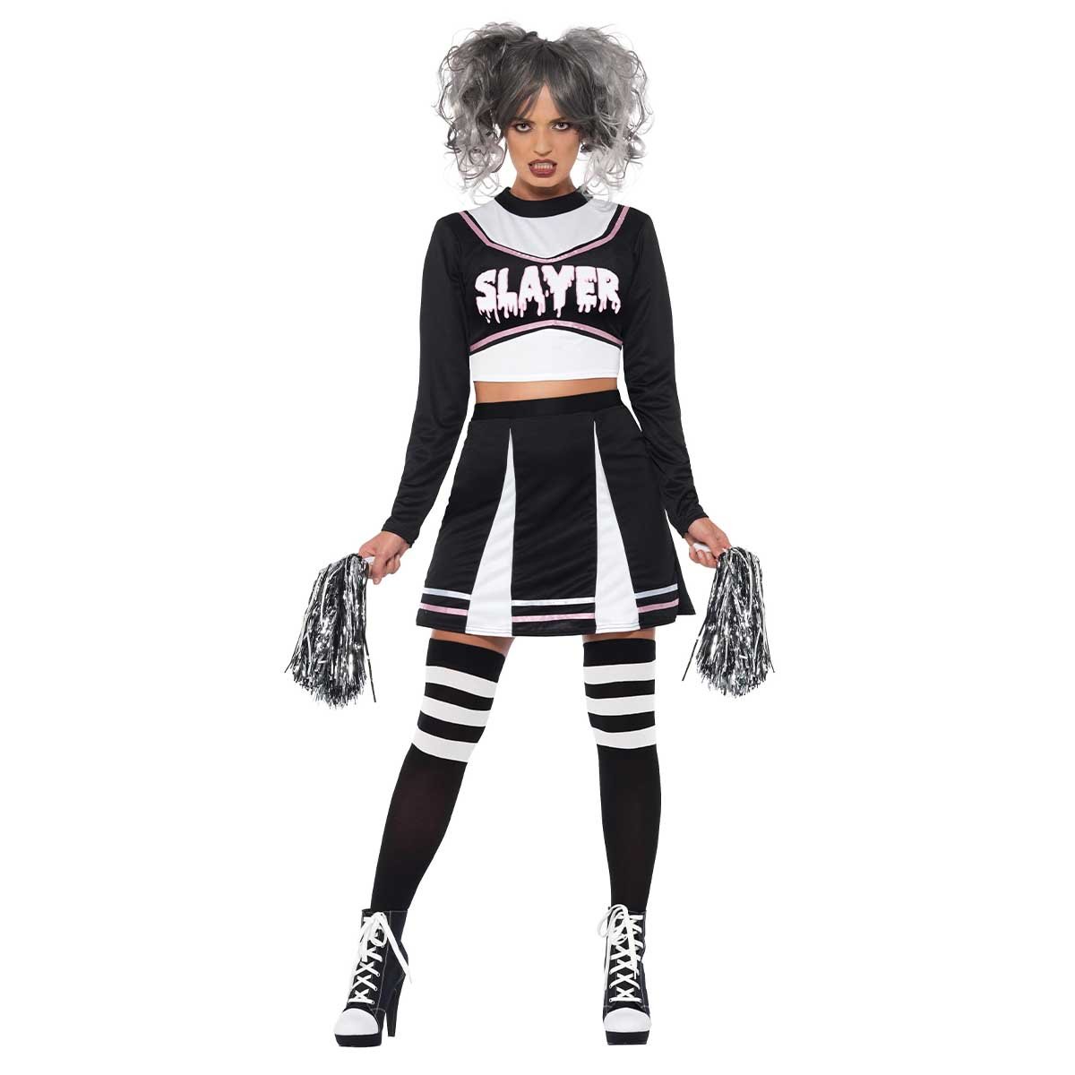 Cheerleaderklänning, Fever slayer svart M