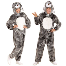 Dräkt, bunny grå M/L