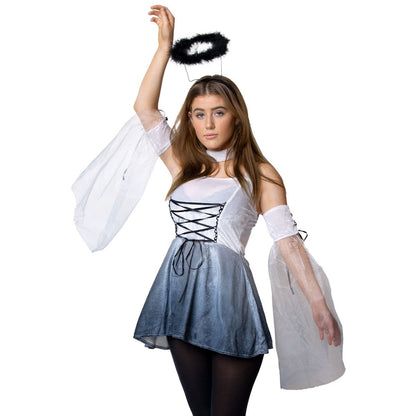 Dräkt, mörk ängel