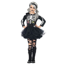 Barndräkt, skelettklänning 110/116 cl