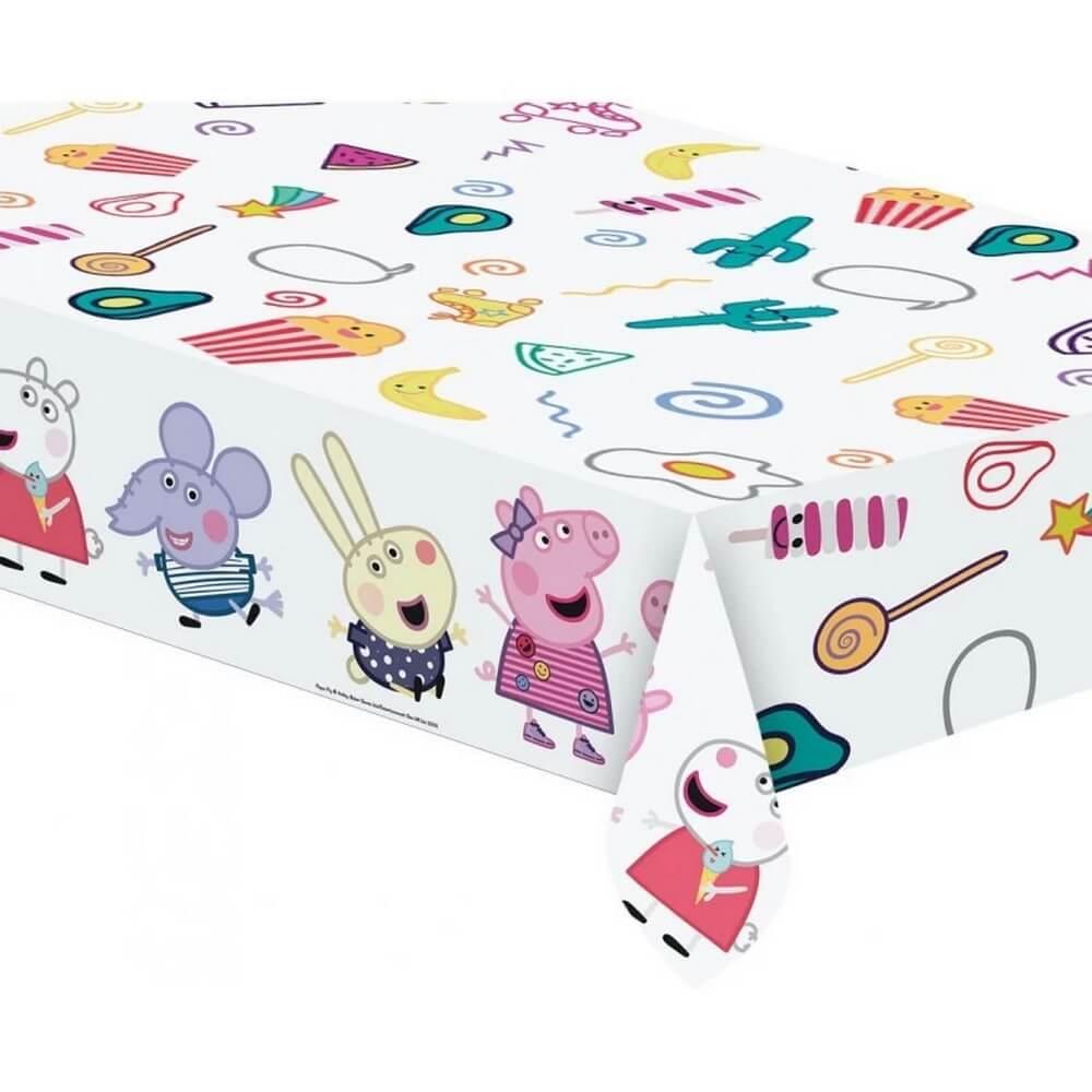 Plastduk,  Greta gris 120x180 cm