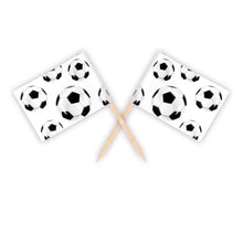 Cocktailflaggor, fotboll 24 st