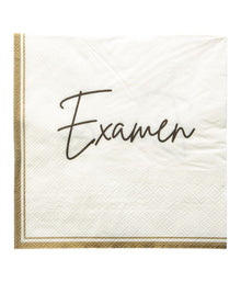 Servetter, examen 16 st